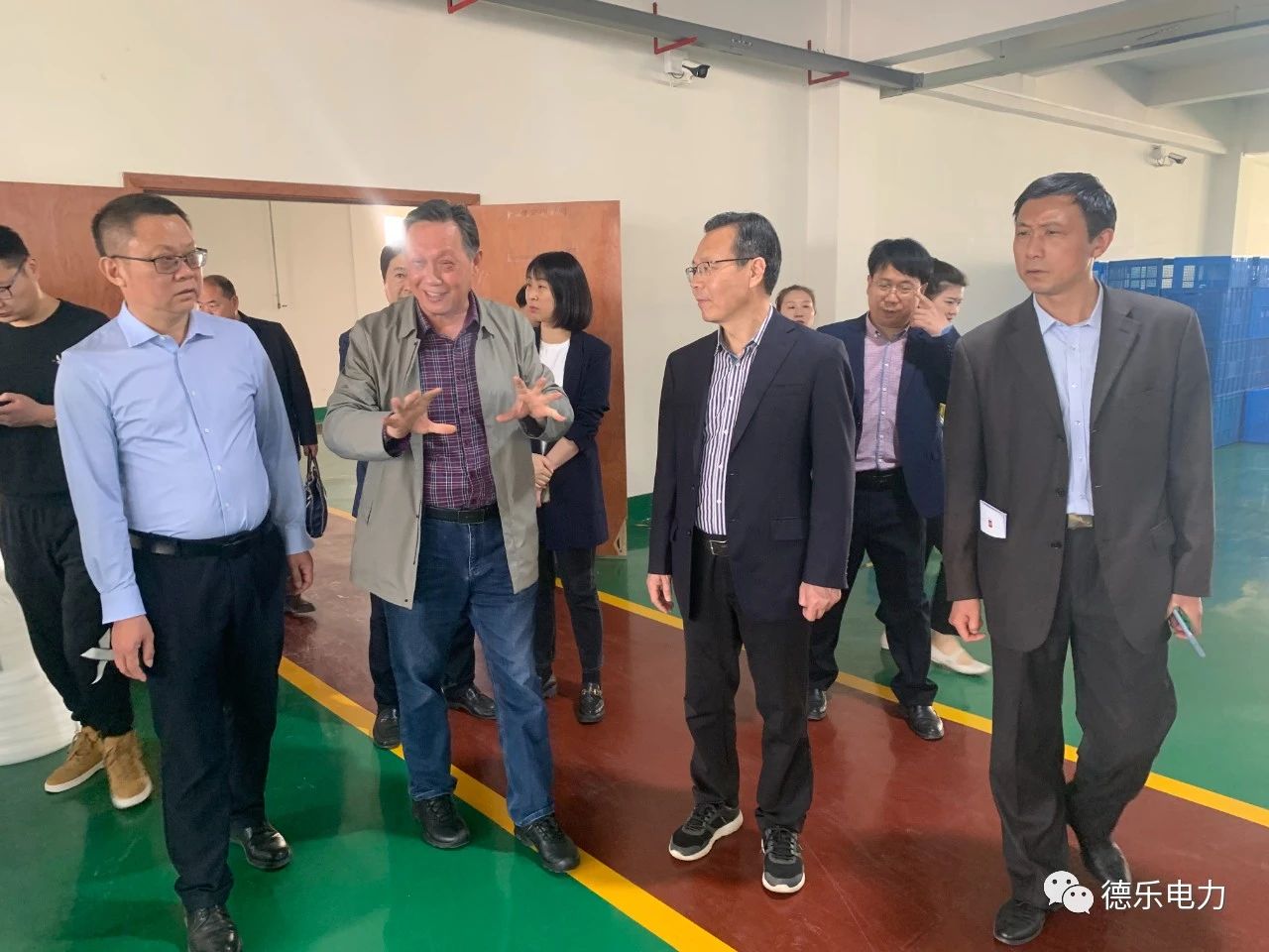 隨州市政協“大力實施成長工程，推進中小企業健康快速發展”專題調研廣水座談會在德樂電力召開